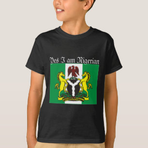Sí, soy una camiseta nigeriana