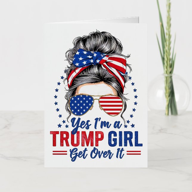 Sí, soy una chica de Trump, supérenlo (Anverso)