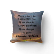 SI SU PLAN CONFUCIUS COJÍN DECORATIVO