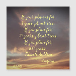 SI SU PLAN CONFUCIUS TARJETA MAGNÉTICA