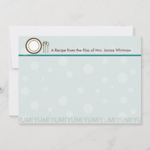 ¡Sí! Tarjeta de receta