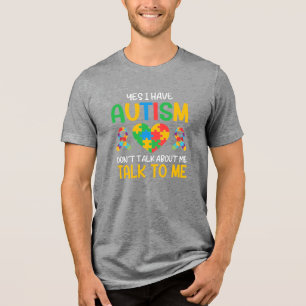 Sí, tengo diseño de camisetas de autismo