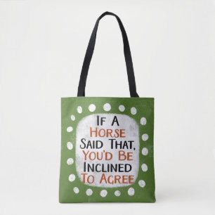 Si Un Caballo Dijo Eso De La Bolsa