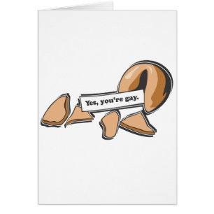 SÍ, USTED es GALLETA DE LA SUERTE GAY