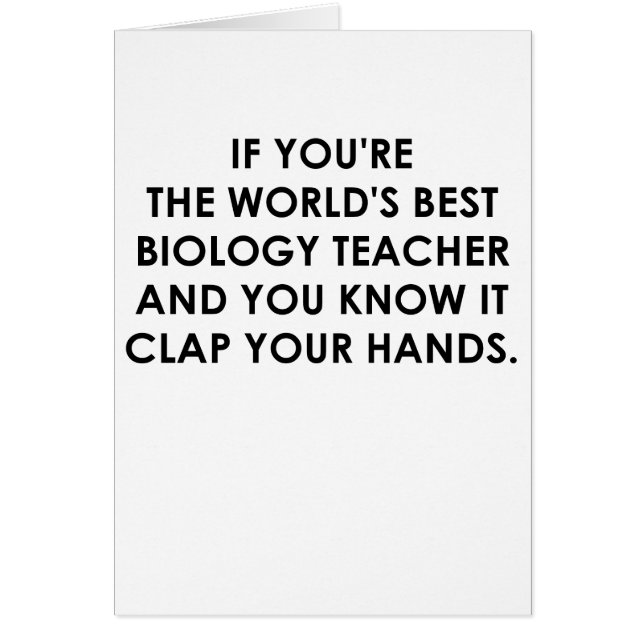 SI USTED es LA MEJOR BIOLOGÍA TEACHER.png de los (Frente)