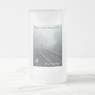 Si usted está pasando con infierno guarde la taza