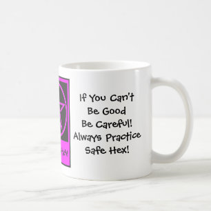 Si usted no puede ser bueno. Taza de café fresca