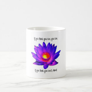 Si usted no puede, taza del canto