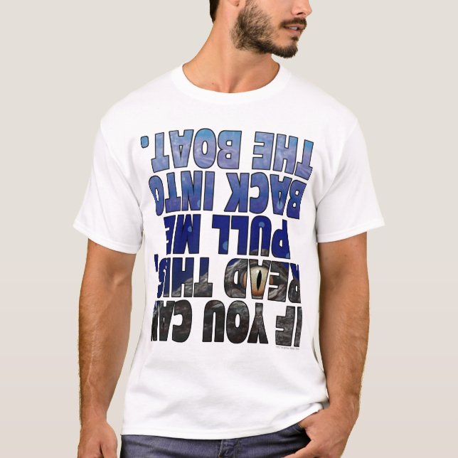 Si usted puede leer esta camiseta (Anverso)