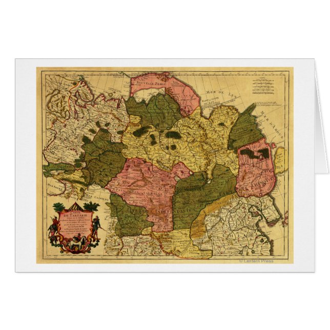 Siberia, RusiaMapa PanorámicoSiberia, Rusia (Anverso (Horizontal))