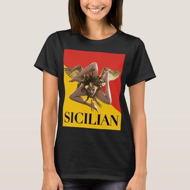 Sicilia - Camiseta siciliana (Anverso)
