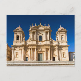Sicilia - Catedral de la postal de Noto