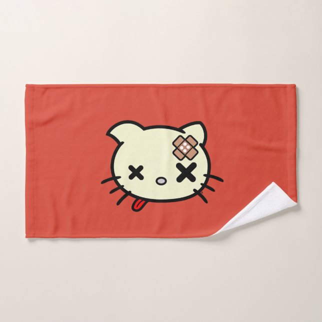 Sick Kitty (Toalla de mano)