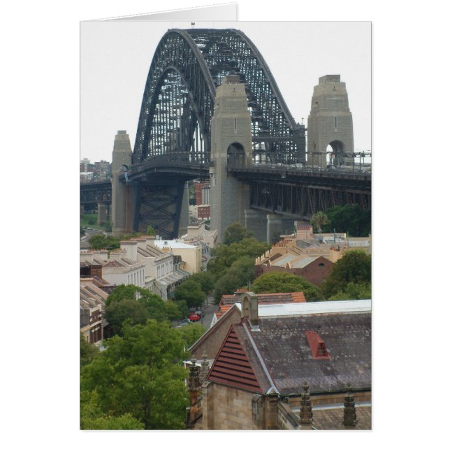 Sídney, Australia. Puente de la bahía. (Frente)