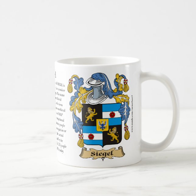 Siegel, el origen, el significado y la taza del (Derecha)
