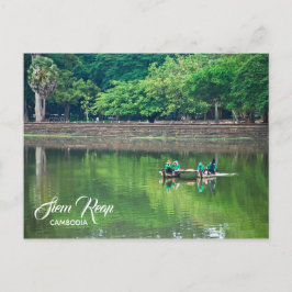 Siem Reap, tarjeta postal de Camboya