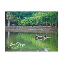 Siem Reap, tarjeta postal de Camboya