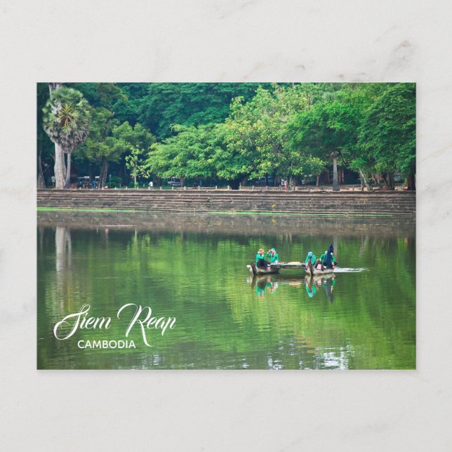 Siem Reap, tarjeta postal de Camboya (Anverso)
