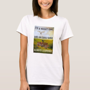 Siempre aprendiendo camiseta (ligera)