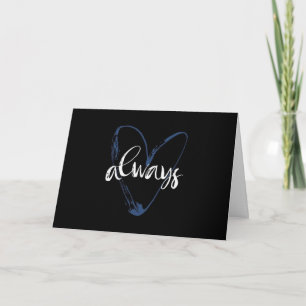 **SIEMPRE CON USTEDES** TARJETA DE AMOR PARA TODAS
