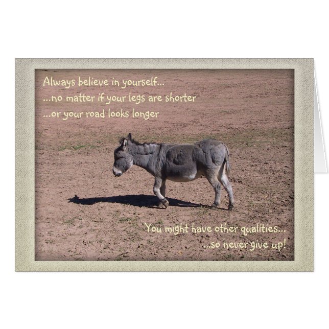 Siempre crea en ti mismo (Anverso (Horizontal))