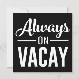 Siempre de vacaciones