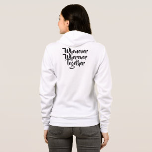 Siempre, dondequiera que sea, juntando camisetas