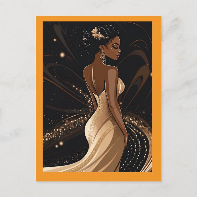 SIEMPRE ELEGANTE # 3 postal (Anverso)