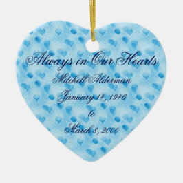 Siempre en nuestro ornamento del azul de los