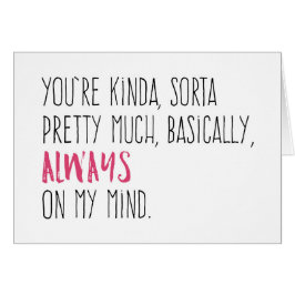 Siempre estás en mi mente