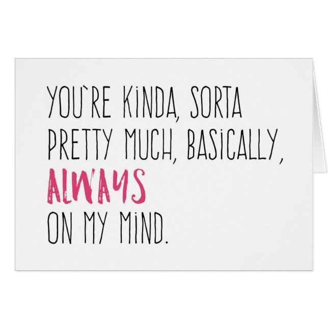 Siempre estás en mi mente (Anverso (Horizontal))