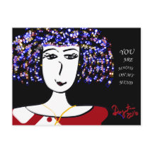 SIEMPRE ESTÁS EN MI MENTE - POSTAL