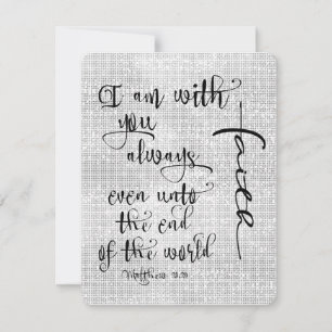 Siempre Estoy Con Ustedes Biblia Verbalmente Crist