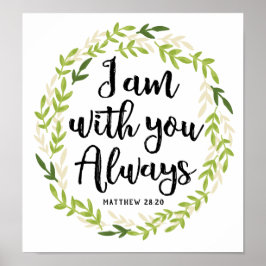 Siempre estoy contigo Arte Imprimir