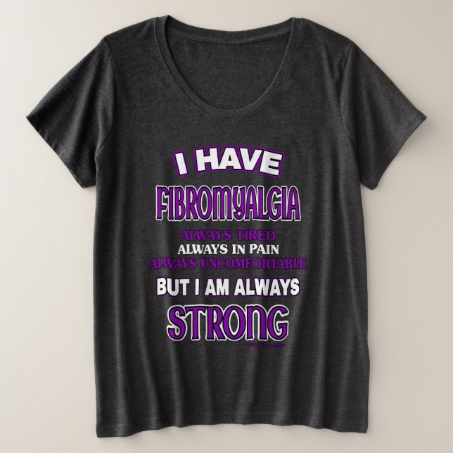 Siempre Fuerte... Fibro (Anverso del diseño)