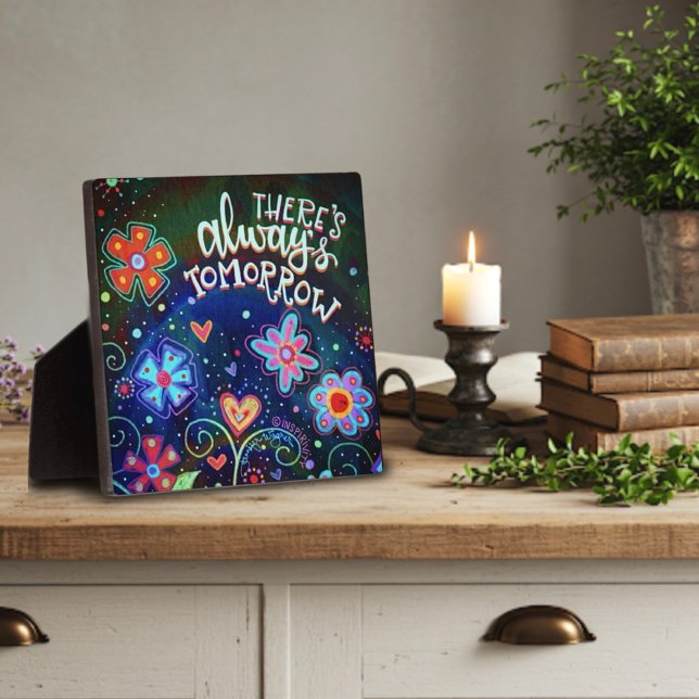 Siempre hay una placa Inspiradora divertida mañana (Subido por el creador)