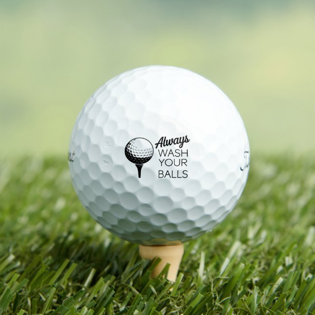 Siempre Lavar Tus Bolas Dicho Divertido Golfista d (Camiseta in situ)