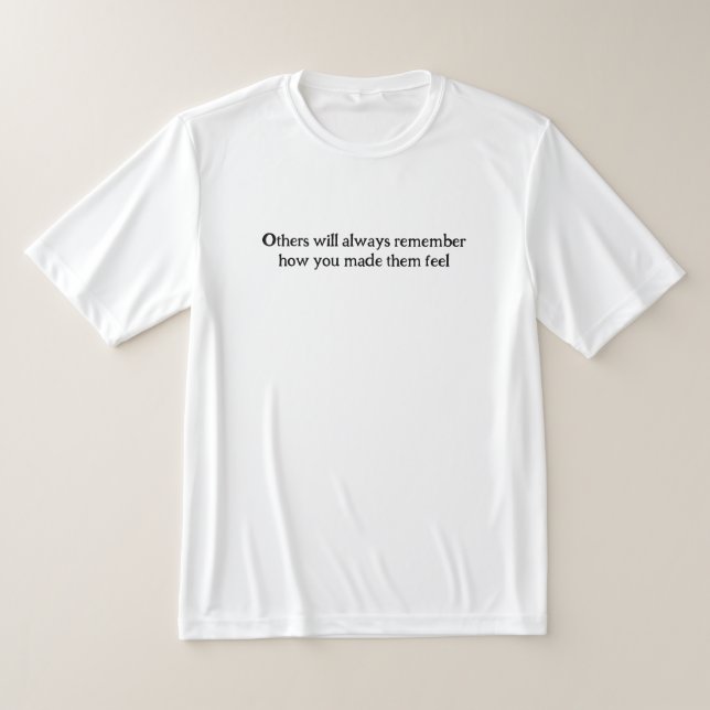 Siempre recordar camiseta (Distribución)