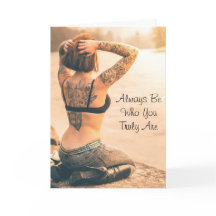 Siempre Sé Quién Eres, Tarjeta Inspiradora