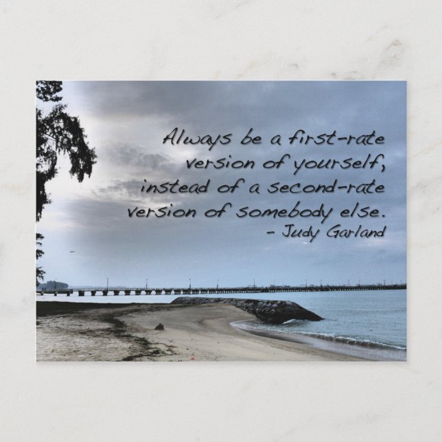 Siempre ser la primera tarjeta postal (Anverso)