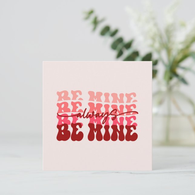 Siempre ser mío (Anverso de pie)