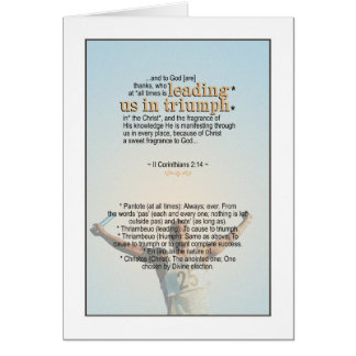 Siempre triunfante - 2:14 de los Corinthians II