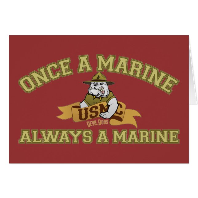 Siempre un marine (Anverso (Horizontal))