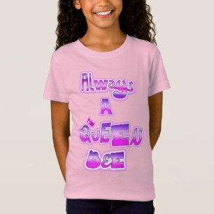 Siempre una camisa de chicas de abejas reina