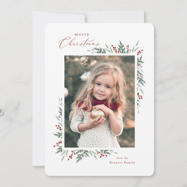 Siempre verde y bayas (Anverso)