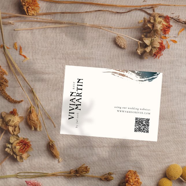 Siempre y para las tarjetas RSVP de código QR Boda (Subido por el creador)