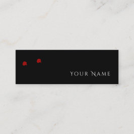 SIENDO BITEY Funny Vampire tarjeta de llamadas per