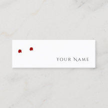 SIENDO BITEY Funny Vampire tarjeta de llamadas per