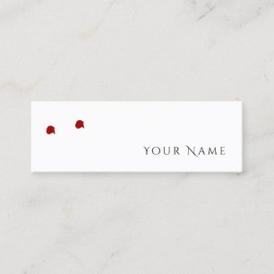 SIENDO BITEY Funny Vampire tarjeta de llamadas per