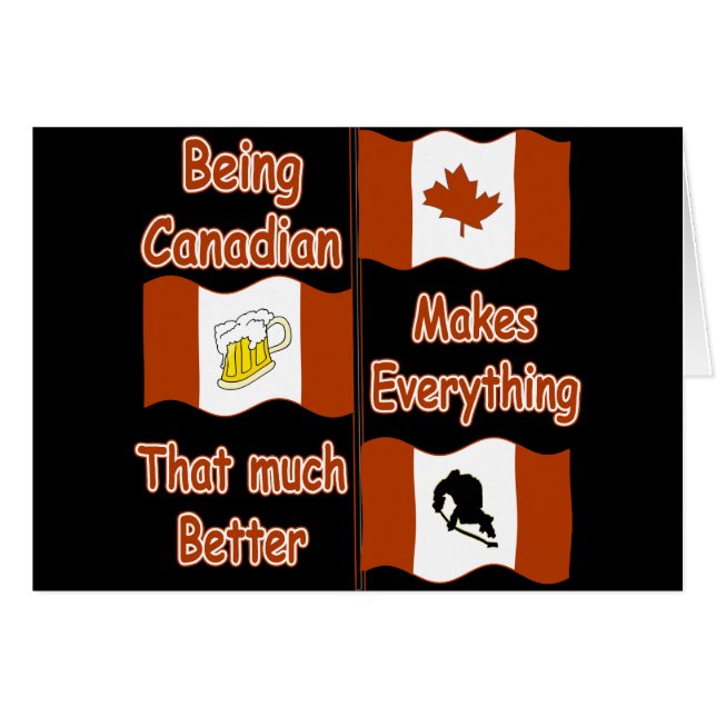 Siendo canadiense (Anverso (Horizontal))